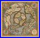 1595 Gerard Mercator Map of the Northern Polar Regions North Pole Poster Print