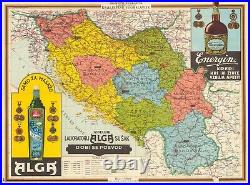 1940 Map of the Kingdom of Yugoslavia Yugoslavian History Decor Poster Print