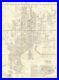 1957 Map of Tampa Florida History Decor Poster Print