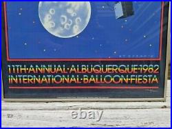 1982 Albuquerque Balloon Fiesta Poster By St. Germain Signed & Numbered
