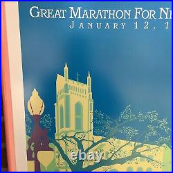 1985 Great New Orleans Marathon Poster Signed and Numbered Sally Craig 303/500