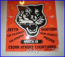 2014 Onitsuka Tiger poster Jetta, Skaters, Nina Nesbitt. SXSW Cedar Street