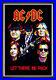 AC/DC Let There Be Rock Framed Rock & Roll Music Art Reprint