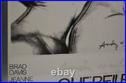ANDY WARHOL Querelle (White) Original 1982 Movie Poster Art Print Rare
