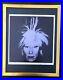 Andy Warhol Vintage 1984 Self Portrait Print Signed Mounted and Framed