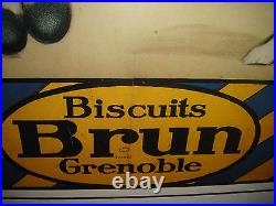 Biscuits Brun Grenoble Poster Print Very Large Girl Dog French Poster
