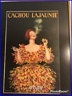 Cachou Lajaunie 1920 Cappiello French Candies Signed Poster Reprint 13x17