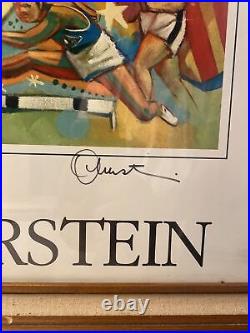 Chuck Oberstein Summer 84 Color Lithograph Poster Signed