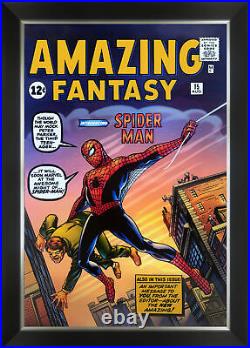 First Appearance of Spider Man Amazing Fantasy Framed Art Print