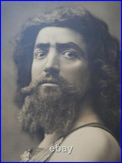 Herman Mishkin Lithograph Art Framed Charles Dalmores in Samson & Delilah Opera