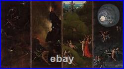 Hieronymus Bosch Visions of Hereafter Apocalyptic Painting Art Poster Print