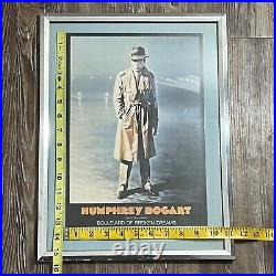 Humphrey Bogart Helnwein Boulevard of Broken Dreams Framed Poster 13.5 x 9.5 in