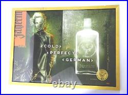 JAGERMEISTER Cold Perfect German Signed Original Advertisng Poster NADJA AUERMAN