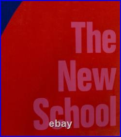 Jack Youngerman THE NEW SCHOOL Original Poster Art 1969