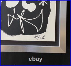 Joan Miro Vintage 1958 Signed Print Mounted and Framed Buy it Now