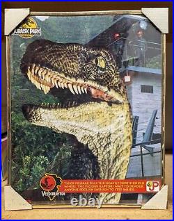 Jurassic Park Velociraptor Poster 12185 by Universal Studios NEW Framed 1993