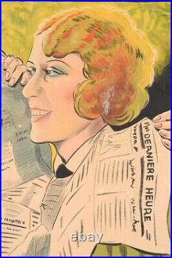Le Defenseur -original 1930 french movie poster