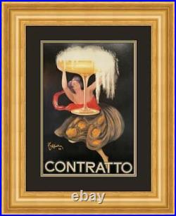 Leonetto Cappiello Contratto Advertising Poster Print Custom Framed