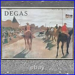Musee du Jeu de Paume Poster Degas The Parade Graphic Artist Pierre Faucheux APF