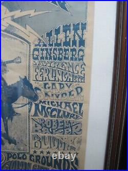 POW WOW Gathering of the Tribes HUMAN BE IN Berkeley 1967 Rick Griffin Poster