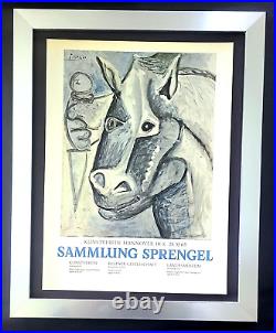 Pablo Picasso 1971 Print + Signed Poster + Mounted And Framed + Buy It Now