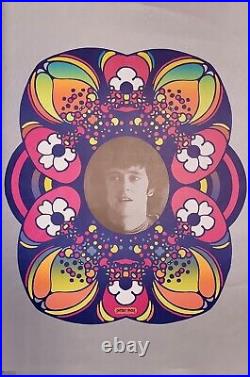 Peter Max Donovan Original Framed Poster Pop Art Sixties 1967