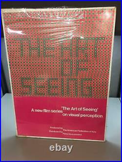 Poster The Art of Seeing A new film Series -The American Federation of Arts