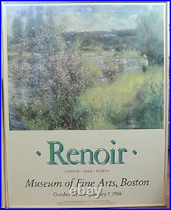 Renoir 1986 & Monet's 1978 Years at Giverny Metropolitan Museum of Art Posters