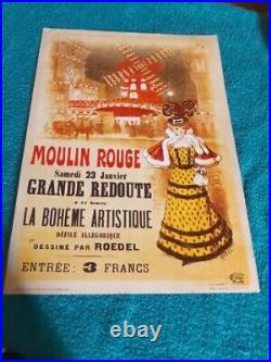 Reproduction of Advertising Poster Grande Redoute La Boheme Artistique by Roedel