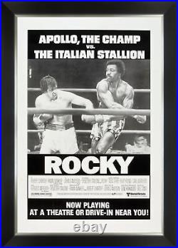 Rocky Framed Classic Movie Poster Reprint