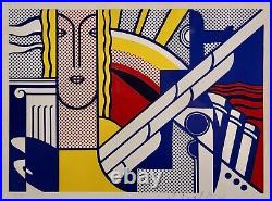 Roy Lichtenstein 1967 Modern Art Poster Published by Leo Castelli Gallery