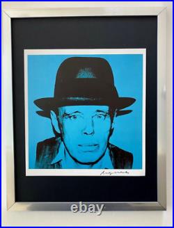 Set of 10 Andy Warhol 1984 Prints Signed & Mounted in 14x11in Frames Buy it Now
