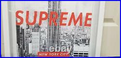 Supreme x Oliver Gal New York City Empire State Bld White Shadow Box Wall Art