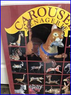 The David Wierdsma Collection Carousel Menagerie Poster 18 x 24