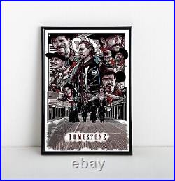 Tombstone Framed Movie Poster Exclusive Art (1993) NEW USA