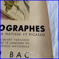 Toulouse-Lautrec Exhibit Poster 1954 Le Missionnaire Penn Print Rolled 20x30