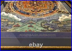 Unique Beautiful Mandala of Padmapani Poster 42x32(framed)