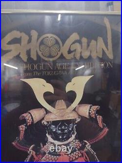 Vtg The Shogun Age Exhibition LA County Museum of Art 1984 Poster, 15 x 32