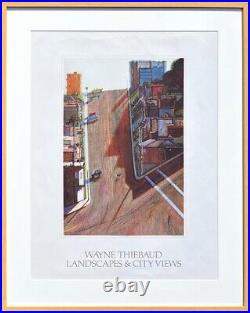 Wayne Thiebaud Street And Shadow Landscapes & City Views 1982 (M179F)